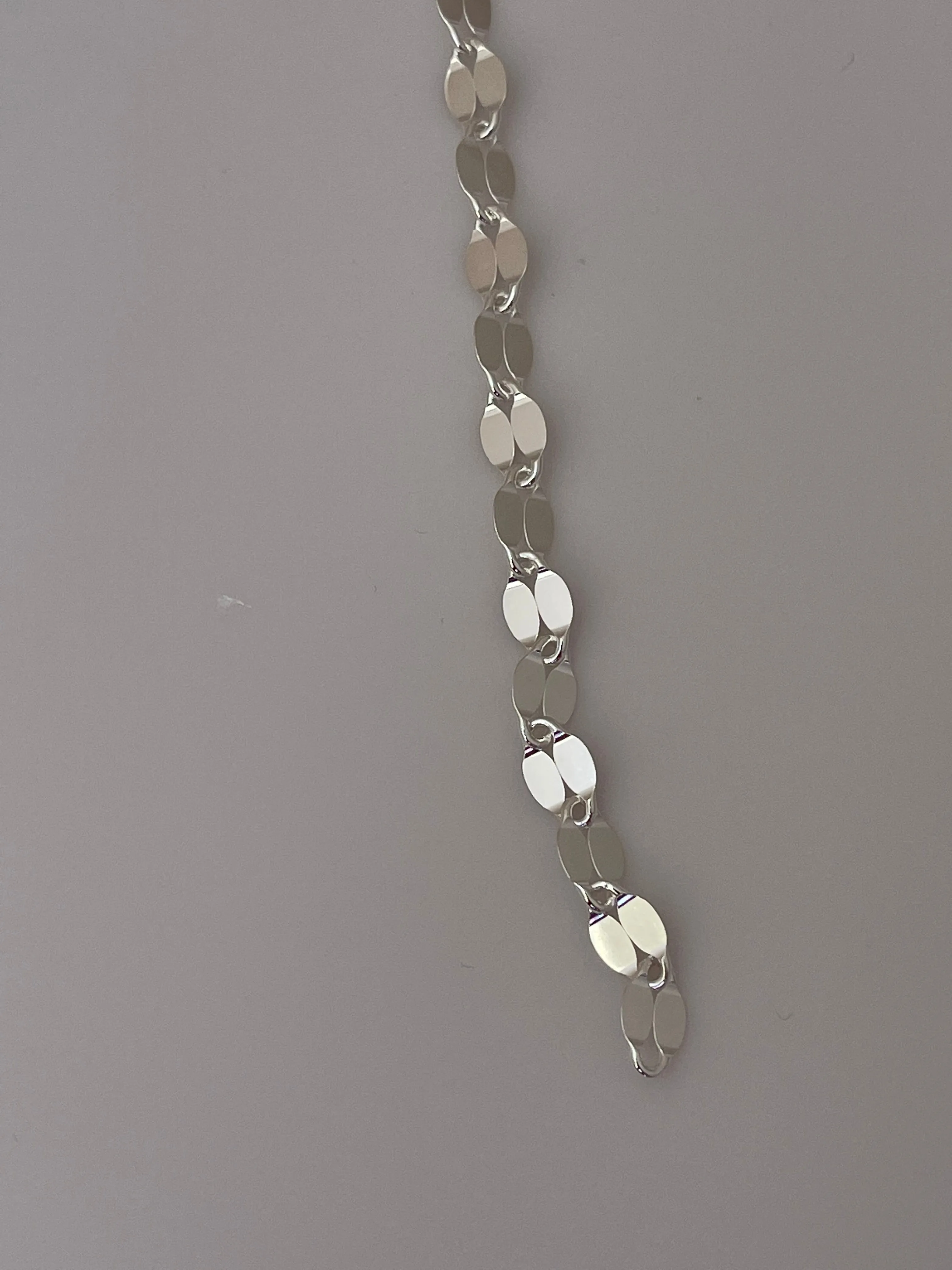 3 Feet of 925 Sterling Hammered Cable This  Chain is Available Two Size: 3.7mmAnd 6mm | CHN167SS | CHN168SS