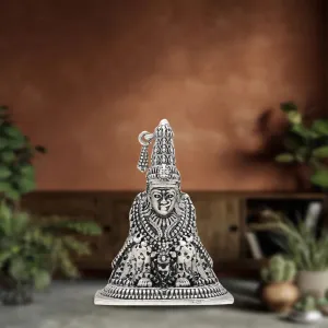 925 Antique Silver Matte Tuljabhavani Idol