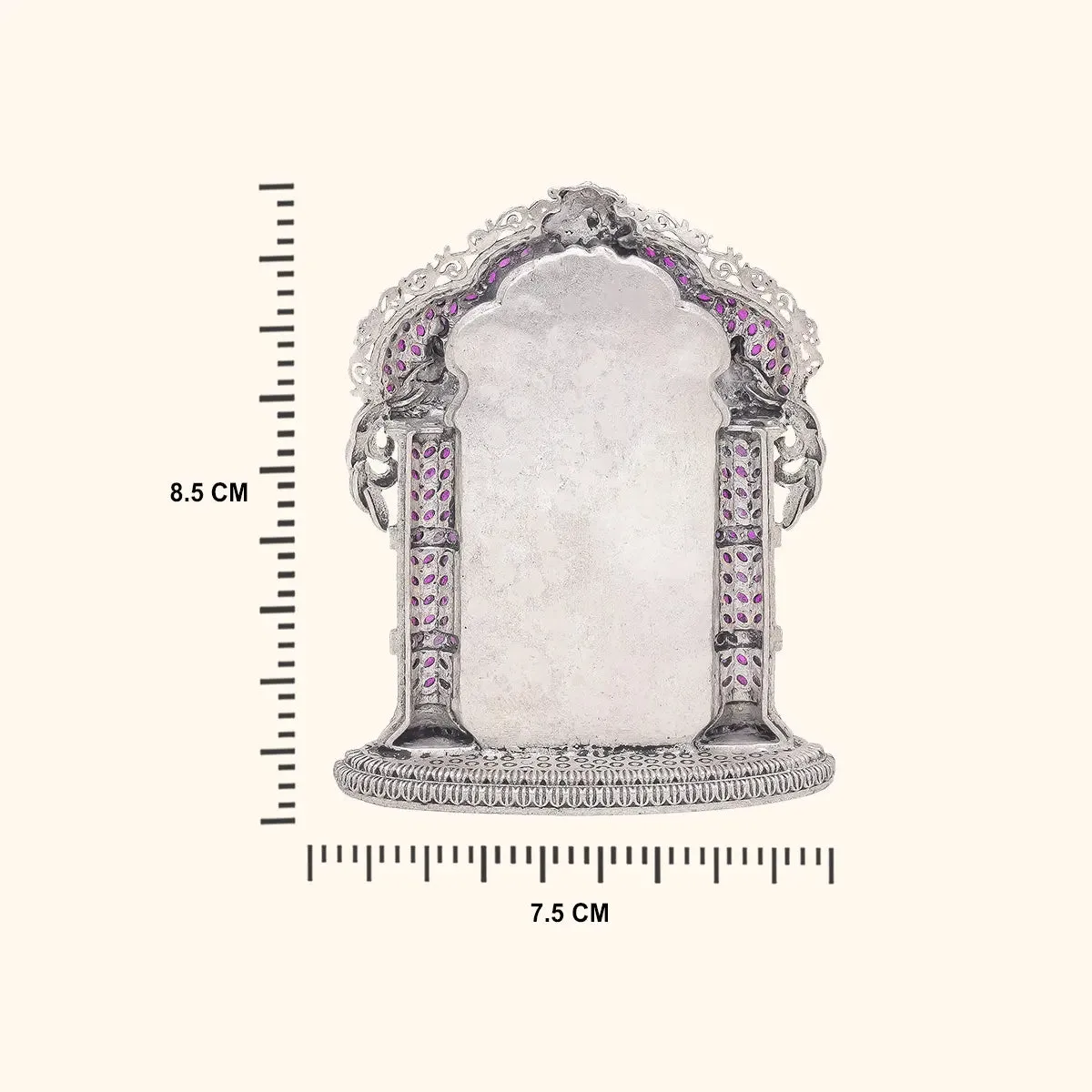 925 Silver Antique Purple Gayatri Mantra