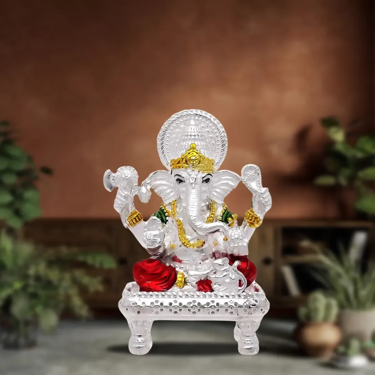 925 Silver Ganesh ji idol