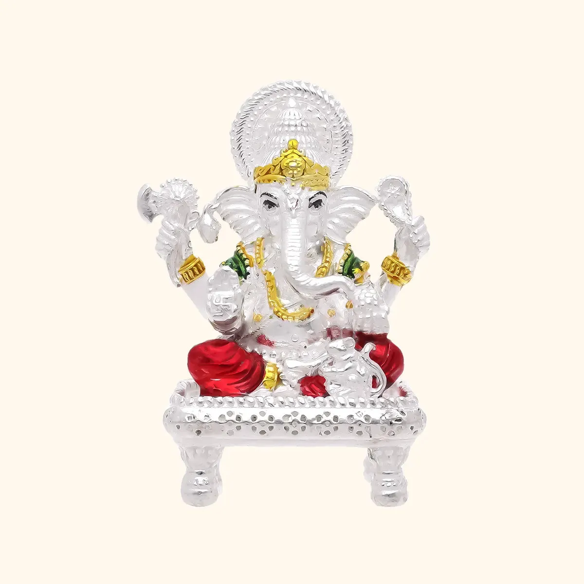925 Silver Ganesh ji idol