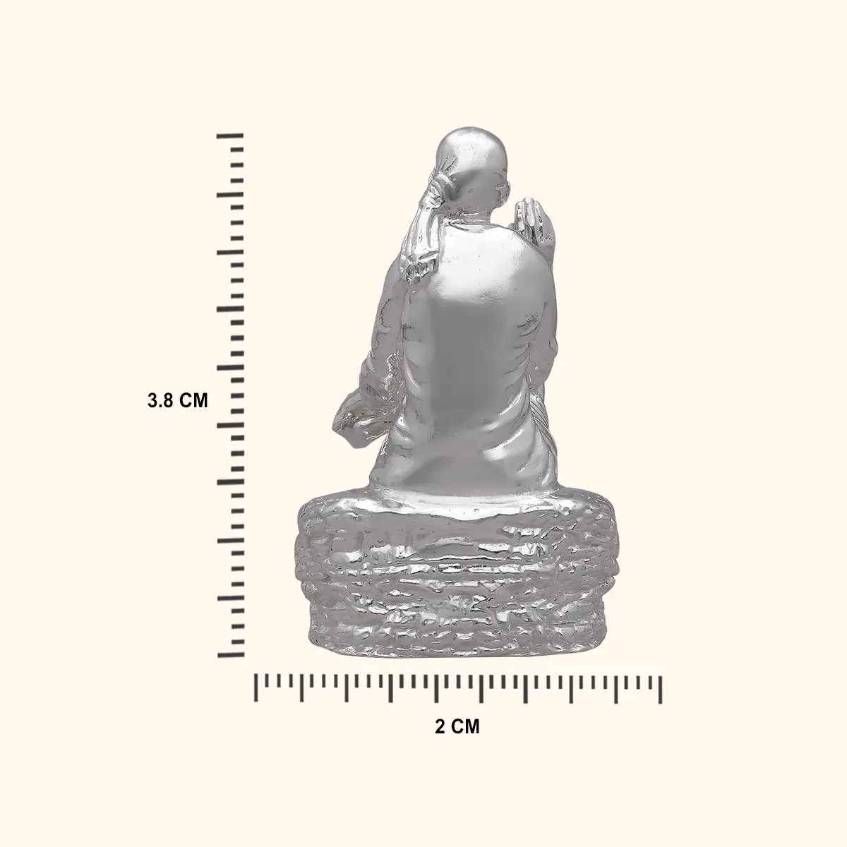 925 Silver Solid Shirdi Sai Baba