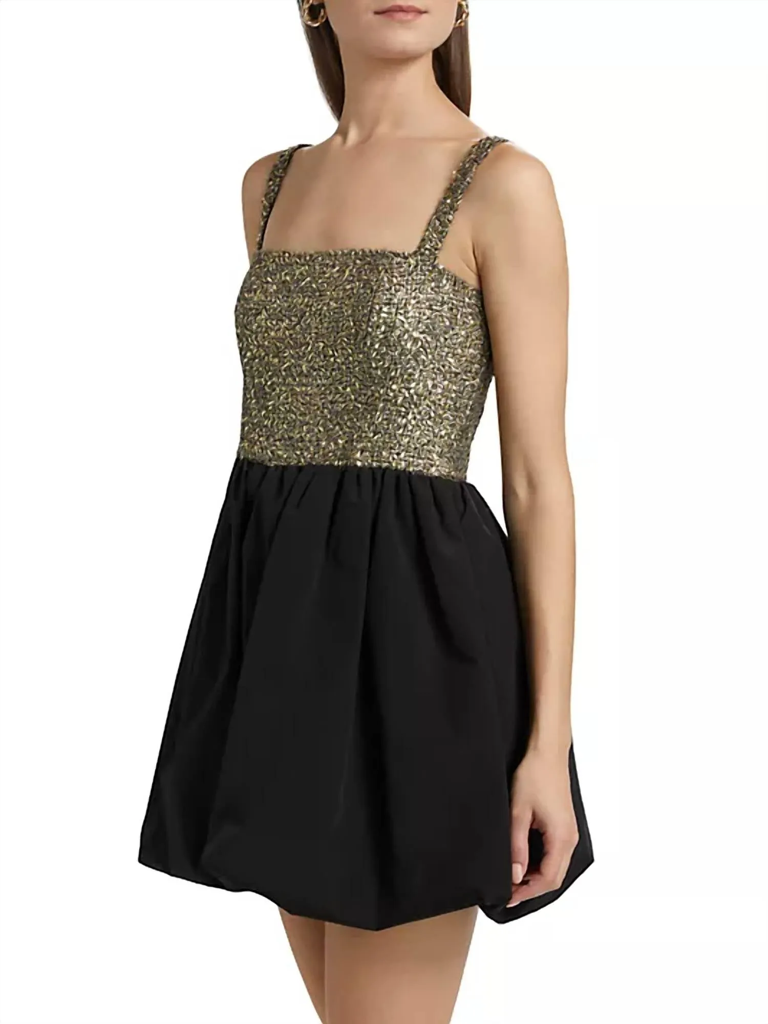 Amanda Uprichard - Christine Tweed Bubble Mini Dress
