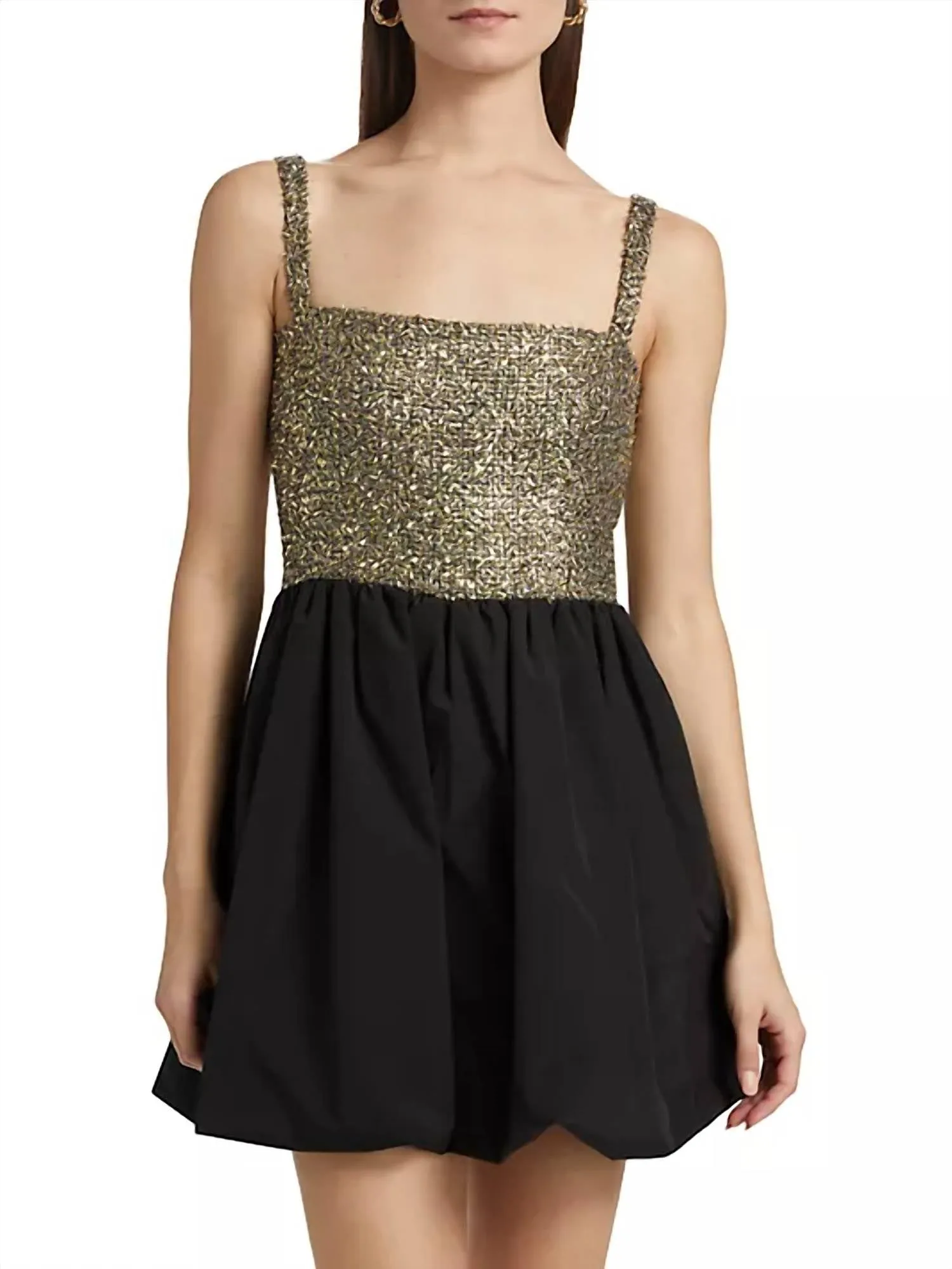 Amanda Uprichard - Christine Tweed Bubble Mini Dress