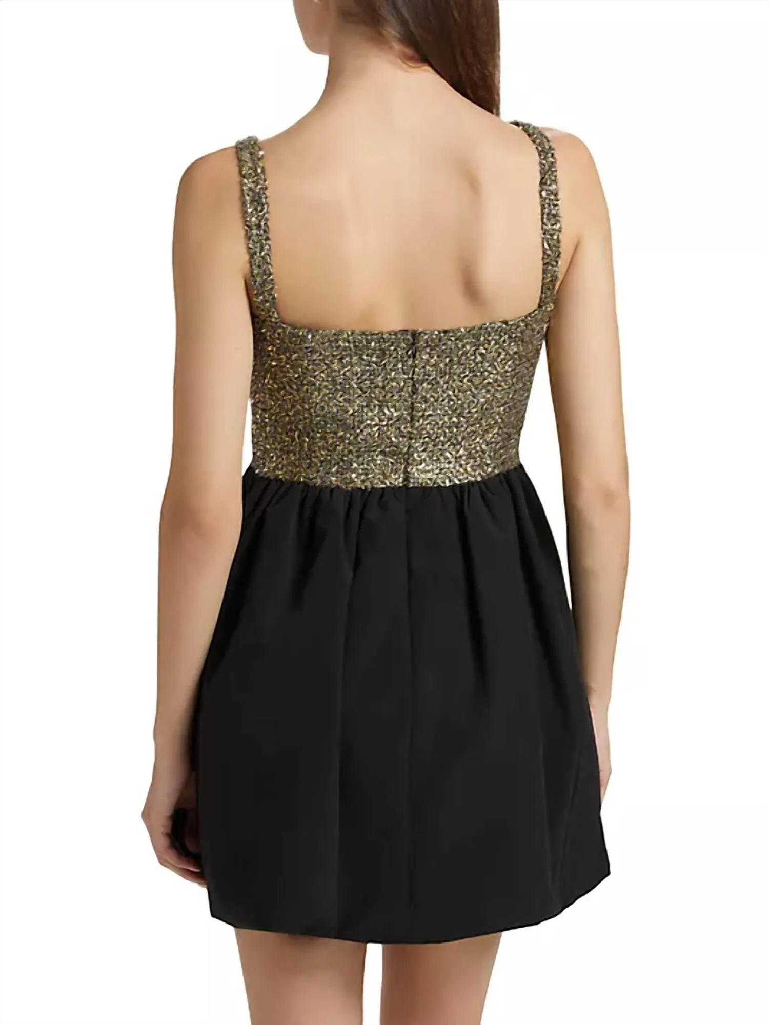 Amanda Uprichard - Christine Tweed Bubble Mini Dress
