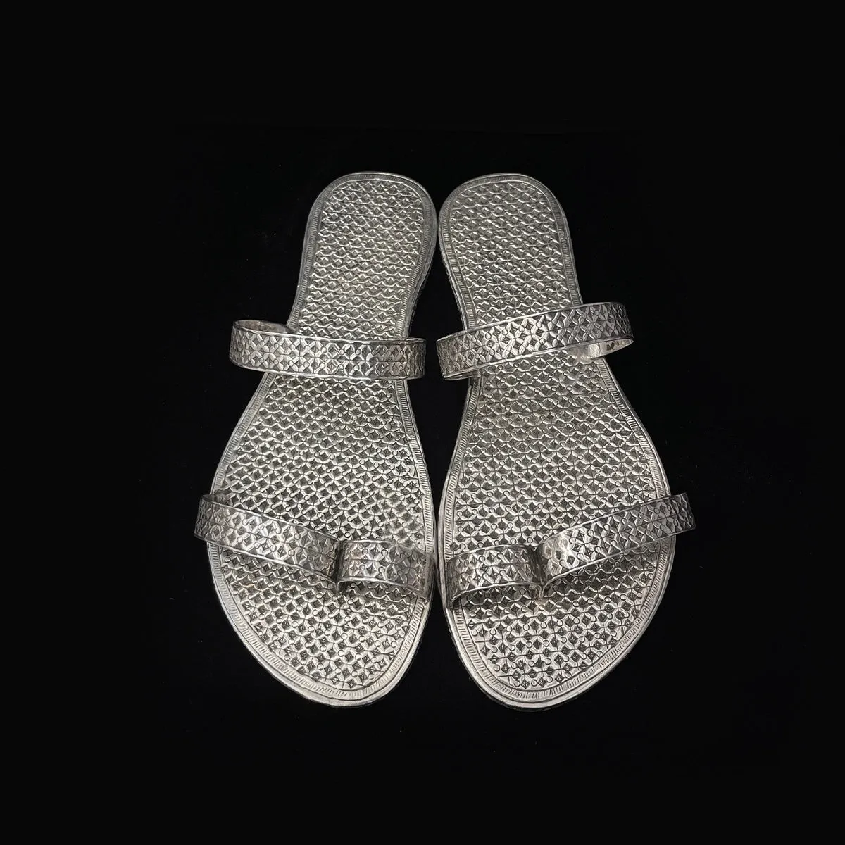 Captivating Silver Footwear