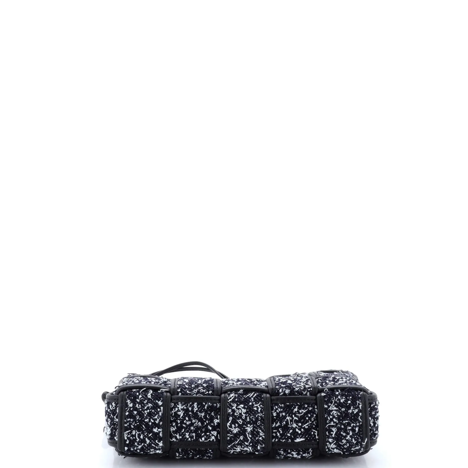 Cassette Baguette Pochette Maxi Intrecciato Tweed