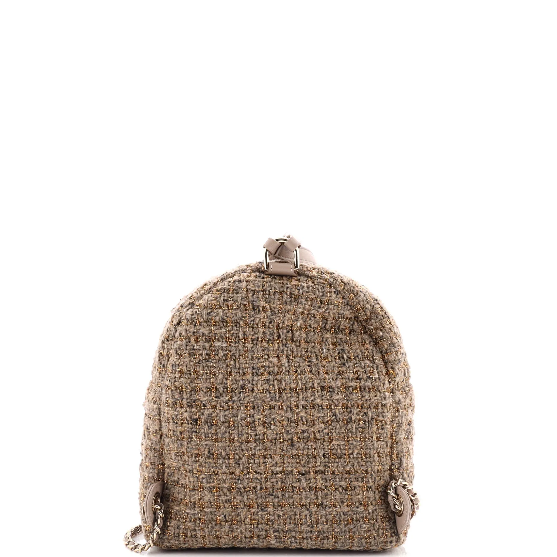 CC Pocket Backpack Quilted Tweed Mini