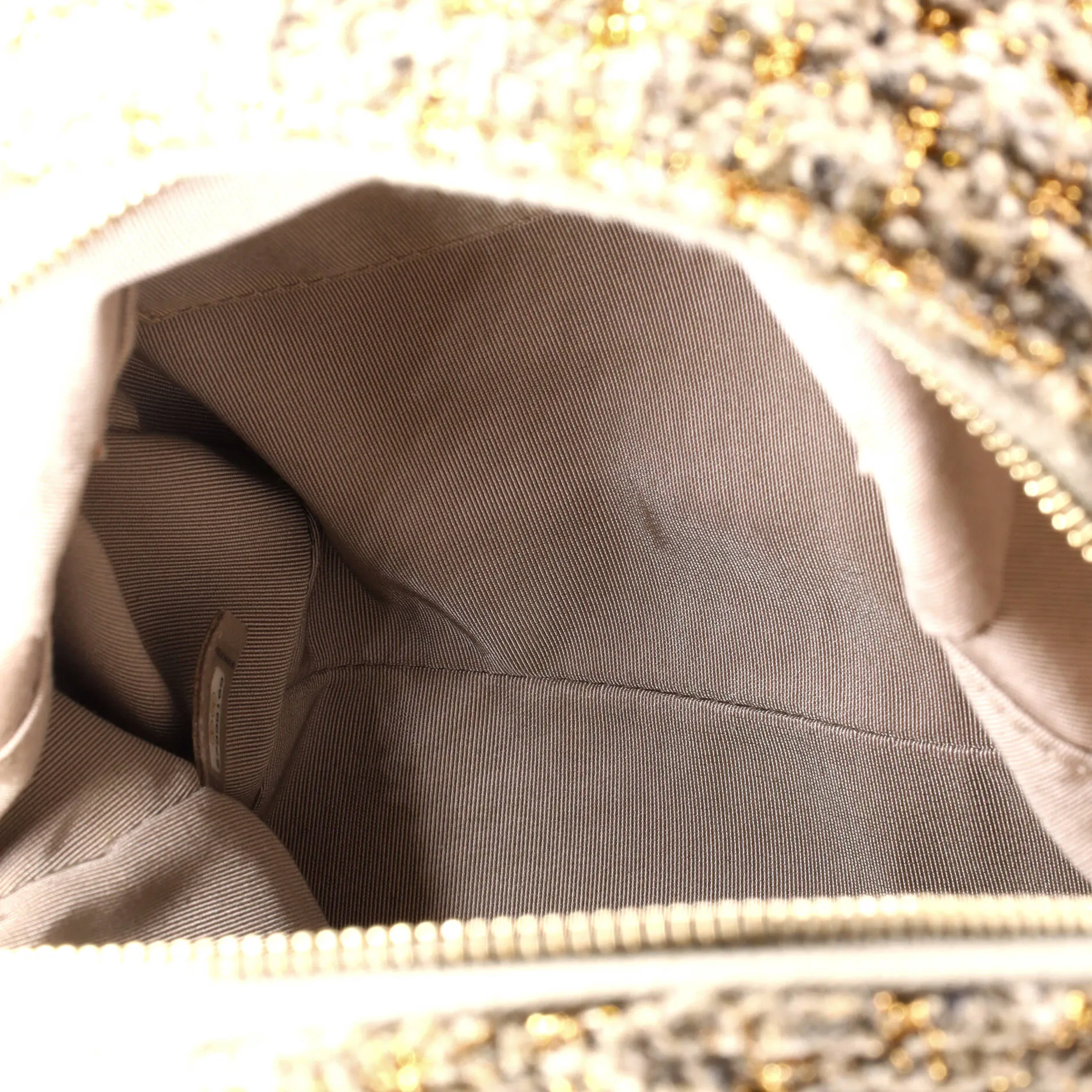 CC Pocket Backpack Quilted Tweed Mini