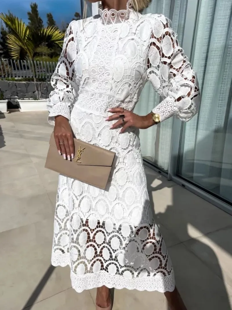 Georgia - Stylish French Lace Dress