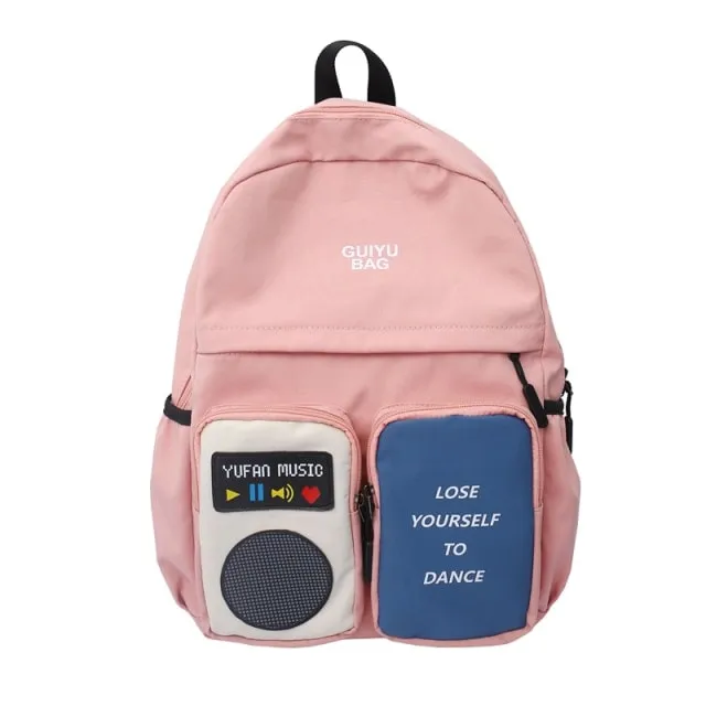 Kawaii Korea Colorful Backpack