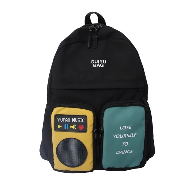 Kawaii Korea Colorful Backpack
