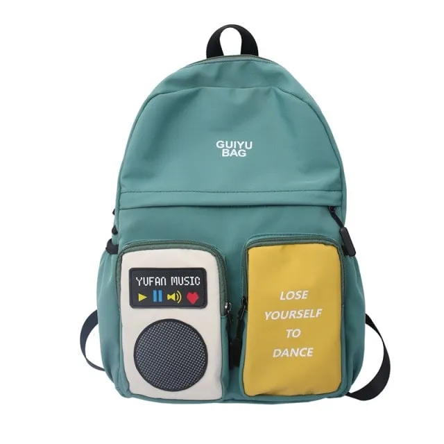 Kawaii Korea Colorful Backpack