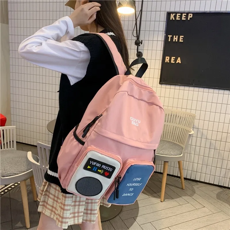 Kawaii Korea Colorful Backpack