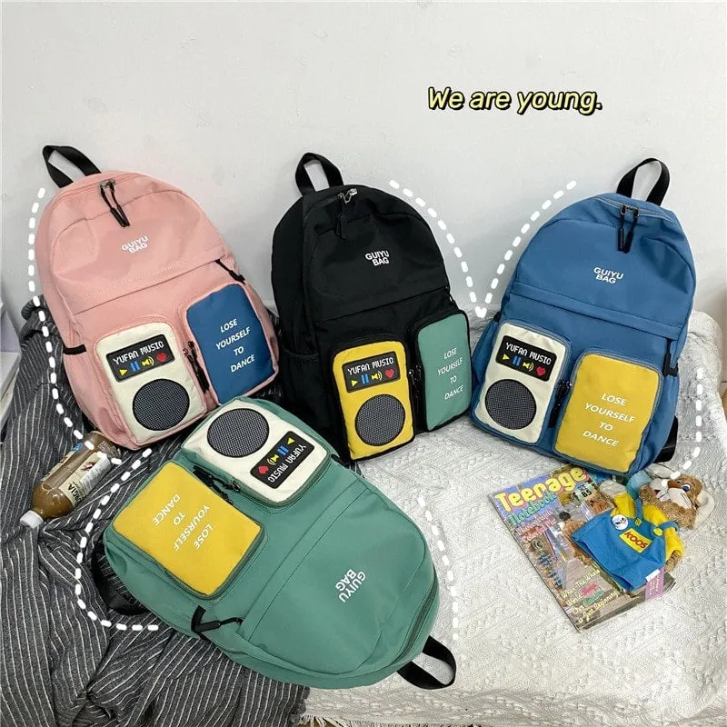 Kawaii Korea Colorful Backpack