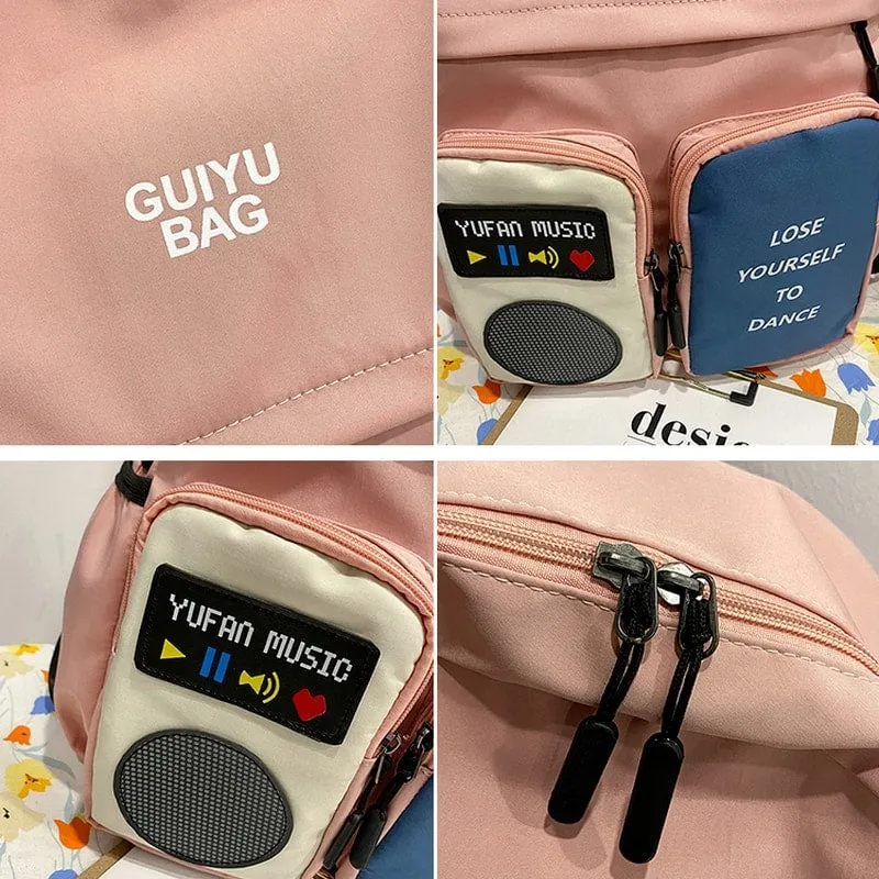 Kawaii Korea Colorful Backpack