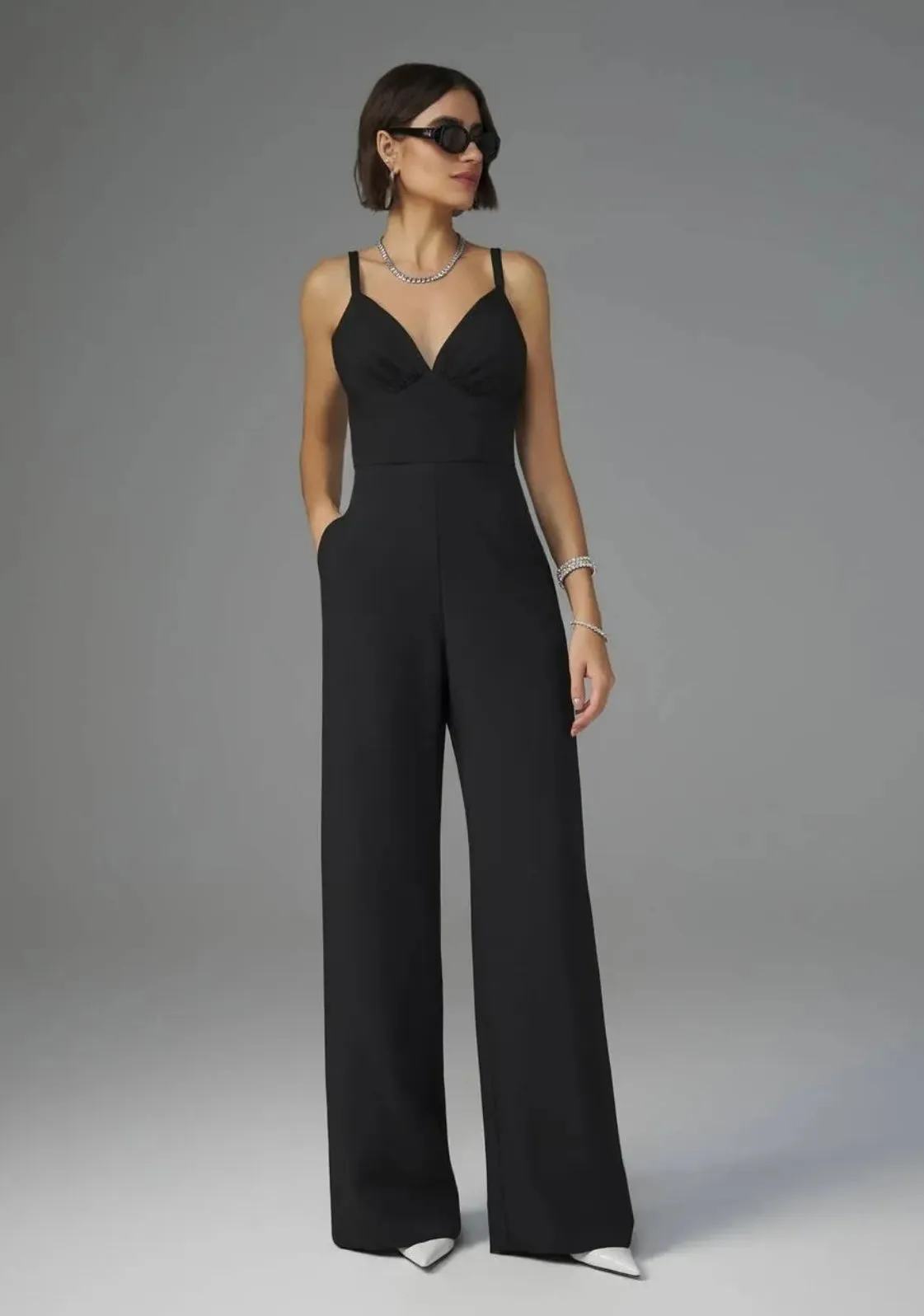 Lore - Ruched Bust Jumpsuit