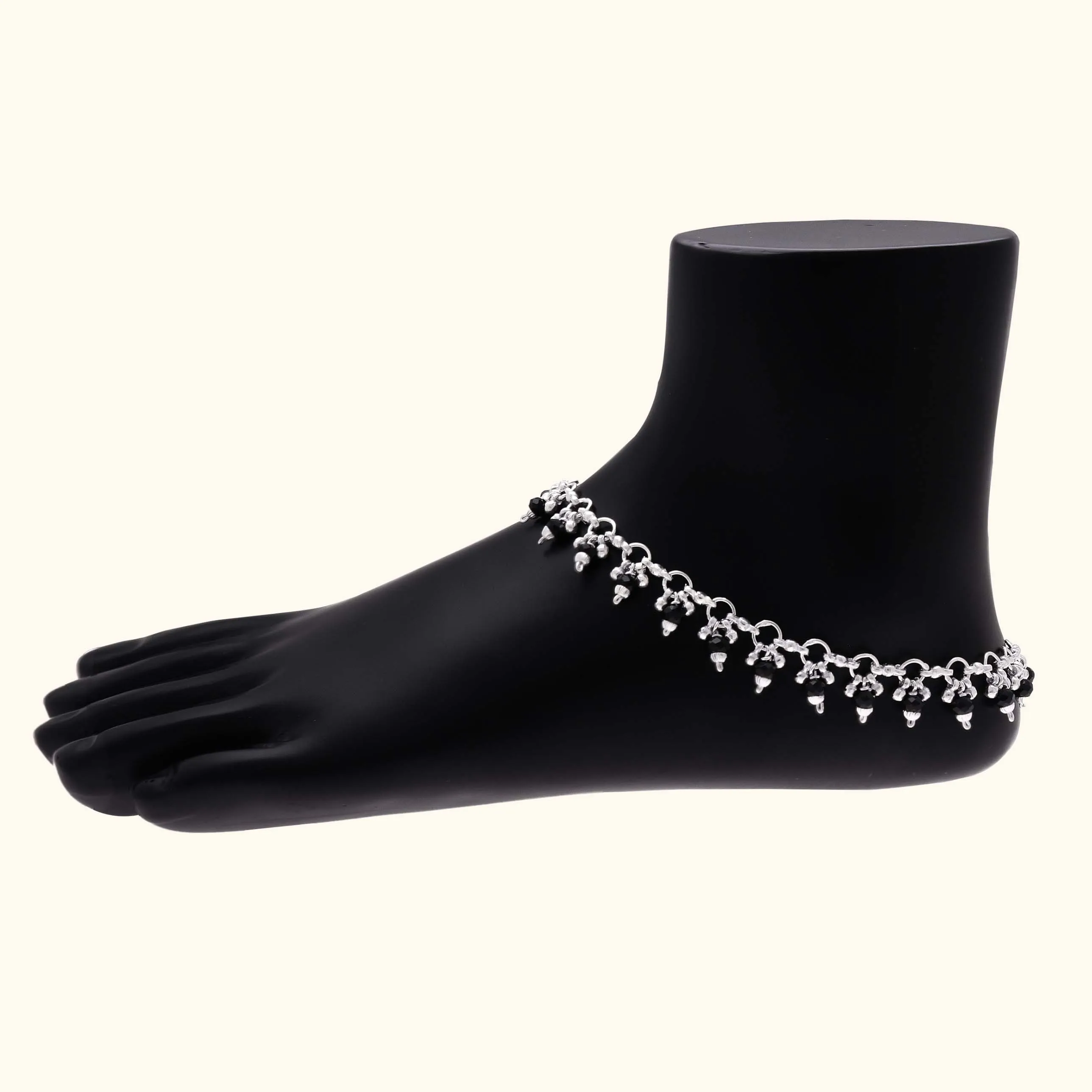 Radiant Silver Payal