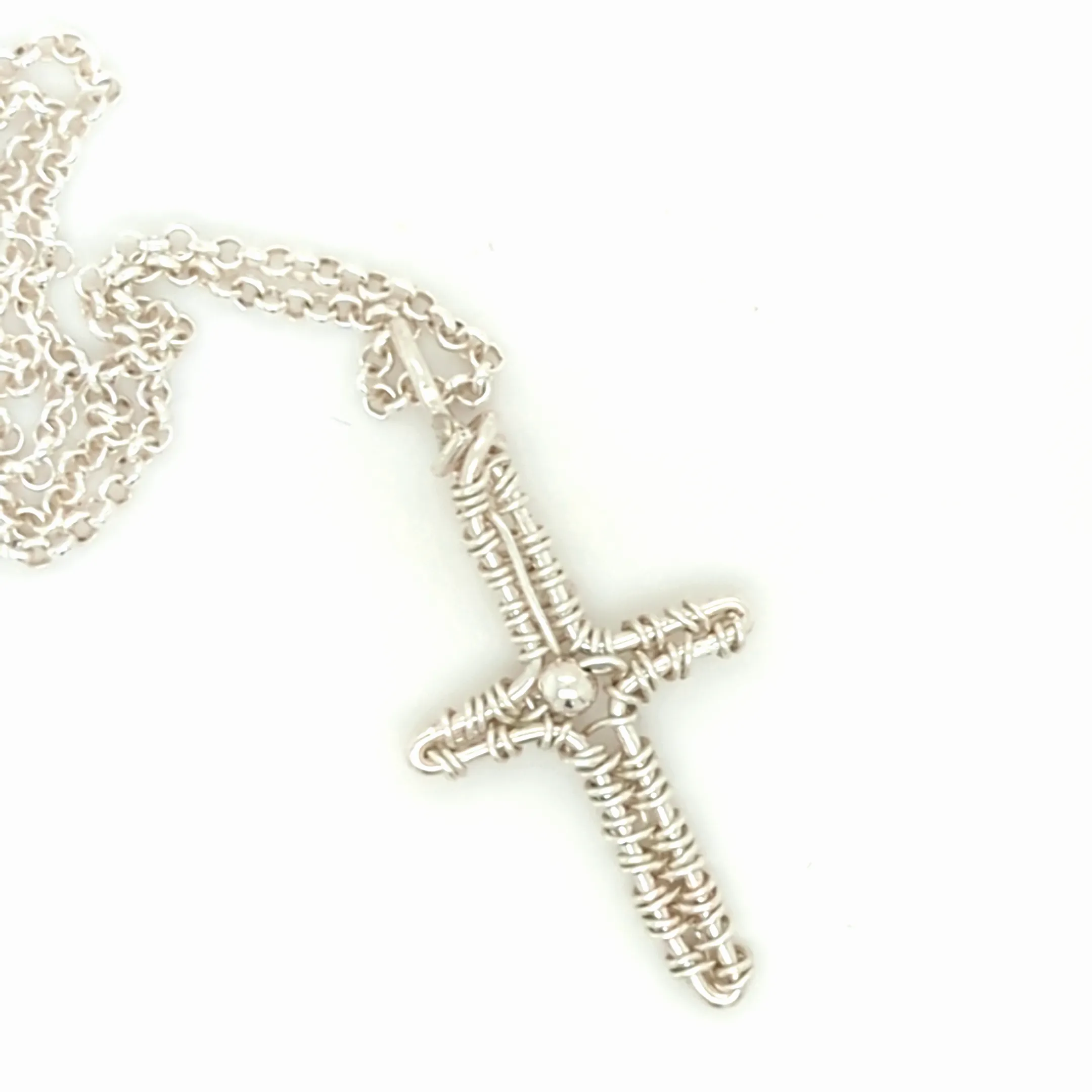 Sterling Silver Cross Pendant