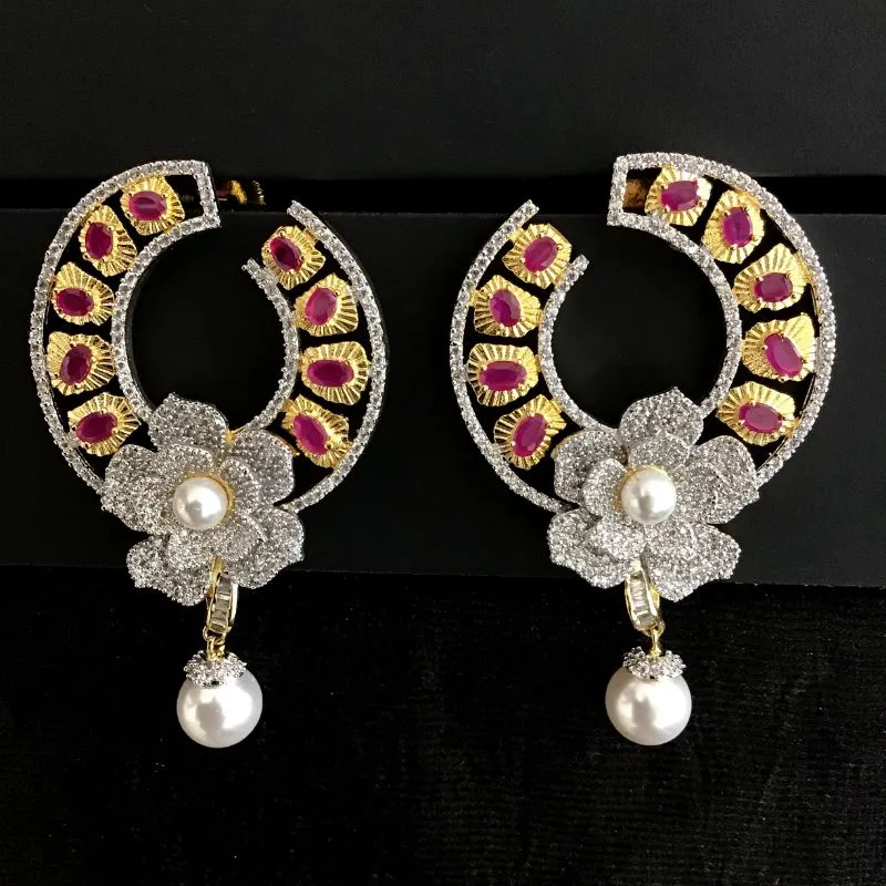 Stylish Zircon/AD Earring 13556-0903