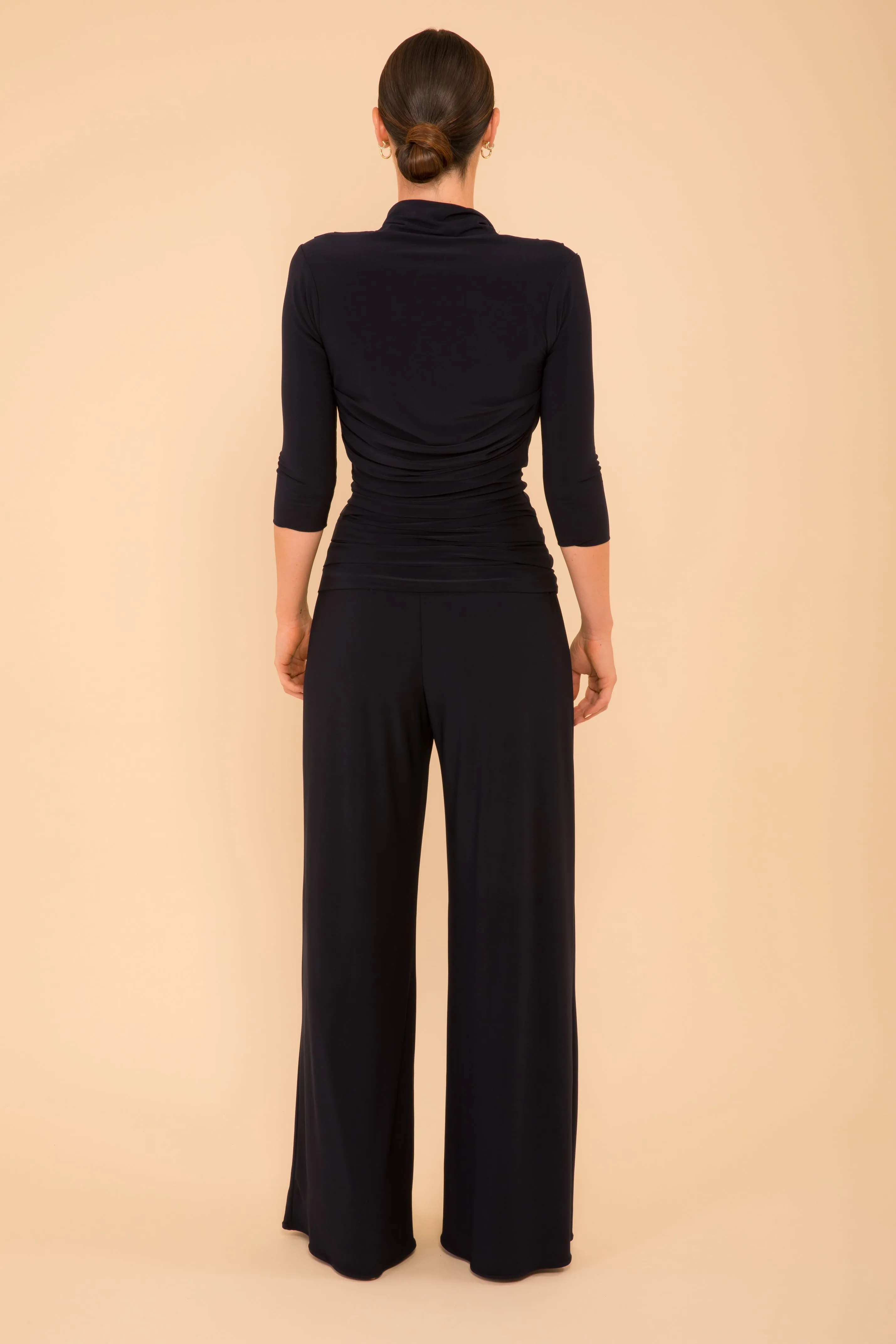 Uranium jumpsuit in navy